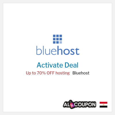 Special Deal for Bluehost Up to 70% OFF hosting