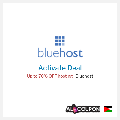Special Deal for Bluehost Up to 70% OFF hosting