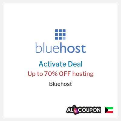 Special Deal for Bluehost Up to 70% OFF hosting