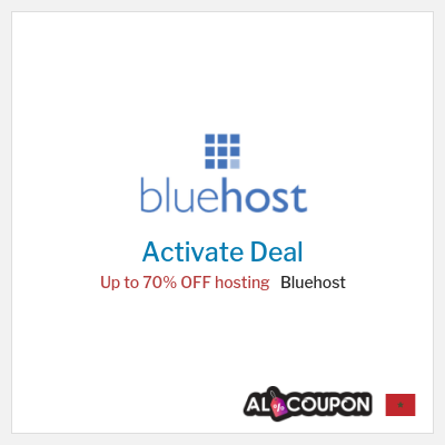 Special Deal for Bluehost Up to 70% OFF hosting