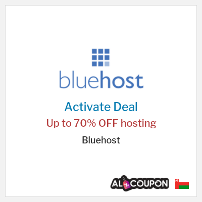 Special Deal for Bluehost Up to 70% OFF hosting