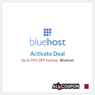 Special Deal for Bluehost Up to 70% OFF hosting