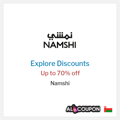 Coupon discount code for Namshi Up to 60% OFF