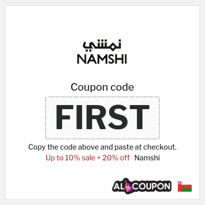 Coupon discount code for Namshi Up to 60% OFF