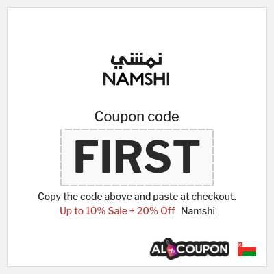 Coupon discount code for Namshi Up to 80% Off