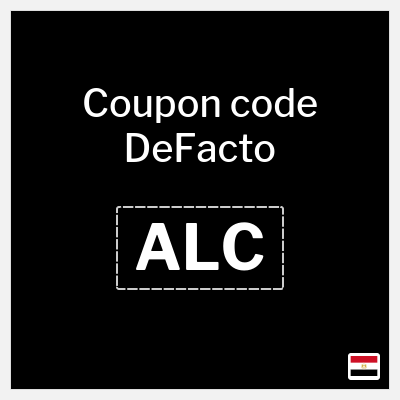 Coupon discount code for DeFacto Exclusive 10% OFF