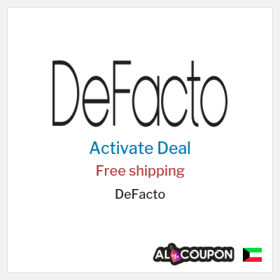 Coupon discount code for DeFacto Exclusive 10% OFF