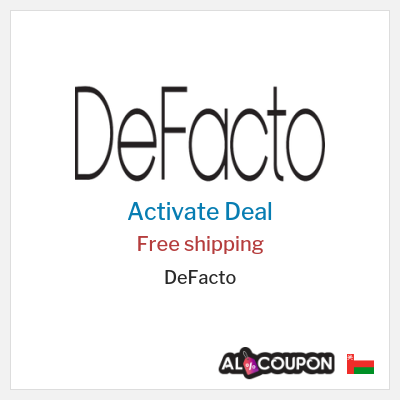 Coupon discount code for DeFacto Exclusive 10% OFF