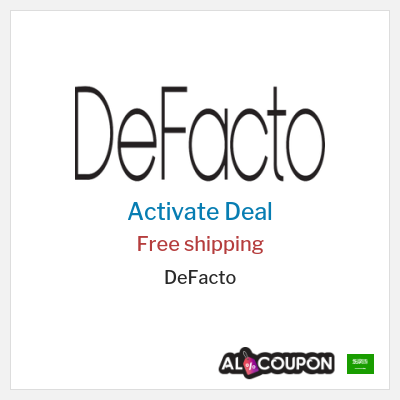 Coupon discount code for DeFacto Exclusive 10% OFF