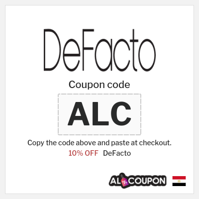 Coupon for DeFacto (ALC) 10% OFF