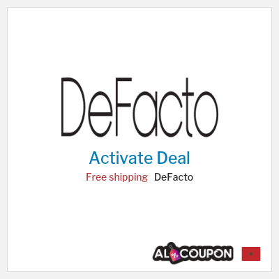 Free Shipping for DeFacto Free shipping