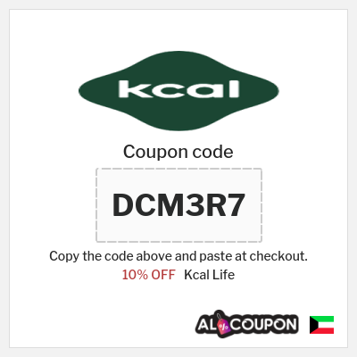 Coupon discount code for Kcal Life 10% OFF