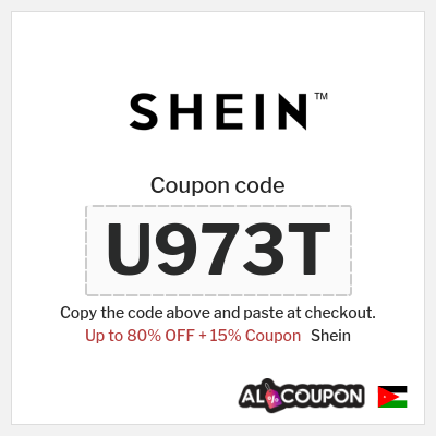 Shein Coupon (U973T) SHEIN Discount Code Jordan 2026