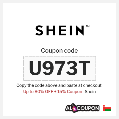 Shein Coupon (U973T) SHEIN Discount Code Oman 2026