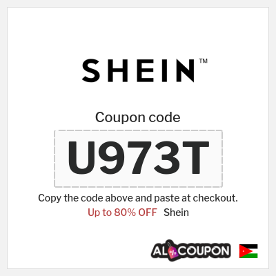Shein Coupon (U973T) SHEIN Discount Code Jordan 2026