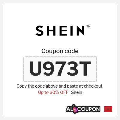 Shein Coupon (U973T) SHEIN Discount Code Morocco 2026