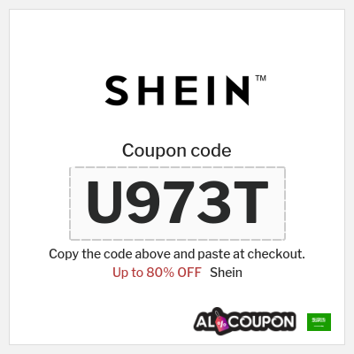 Shein Coupon (U973T) SHEIN Discount Code KSA 2026