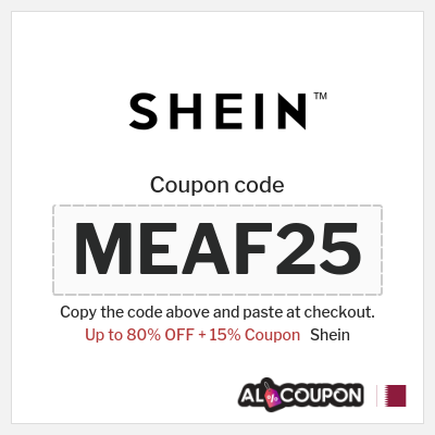 Shein Coupon (MEAF25) SHEIN Discount Code Qatar 2026