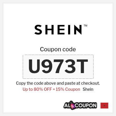 Shein Coupon (U973T) SHEIN Discount Code Morocco 2026