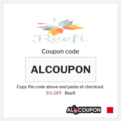 Coupon discount code for Reefi 5% OFF