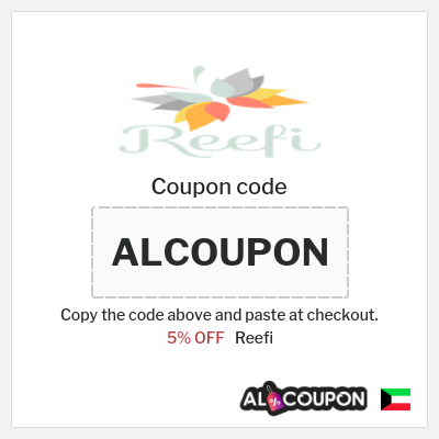 Coupon discount code for Reefi 5% OFF