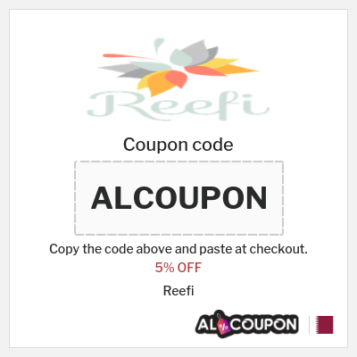 Coupon discount code for Reefi 5% OFF