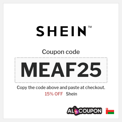 Shein Coupon (MEAF25) SHEIN Code 2025