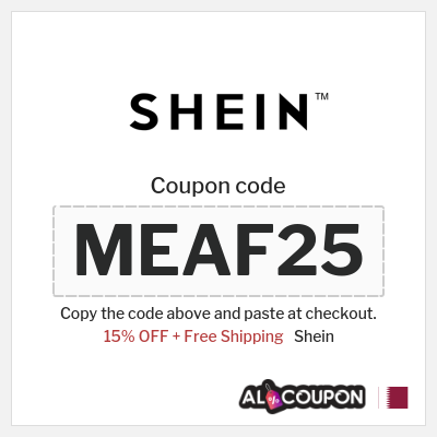 Shein Coupon (SHEN15) SHEIN Code