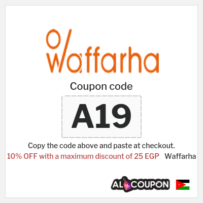 Coupon discount code for Waffarha 10% OFF