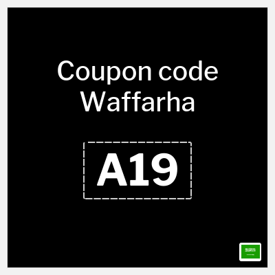 Coupon discount code for Waffarha 10% OFF