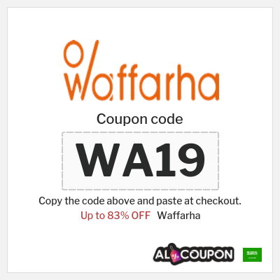 Coupon discount code for Waffarha 10% OFF