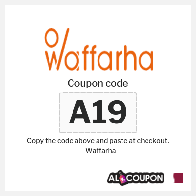 Waffarha Coupon (A19)  Waffarha Promo Code 2025