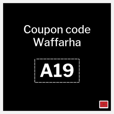 Waffarha Coupon (A19)  Waffarha Promo Code 2025