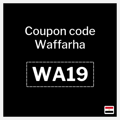 Waffarha Coupon (WA19)  Waffarha Promo Code 2026