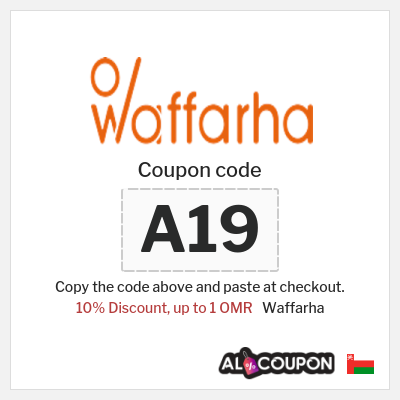 Waffarha Coupon (A19)  Waffarha Promo Code 2026