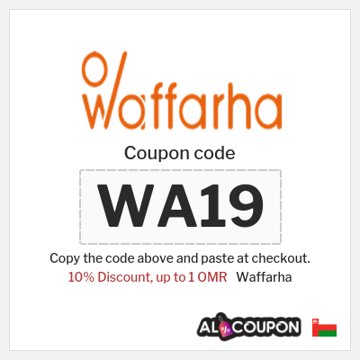 Waffarha Coupon (WA19)  Waffarha Promo Code 2026