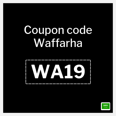 Waffarha Coupon (A19) Waffarha offers up to 83% off