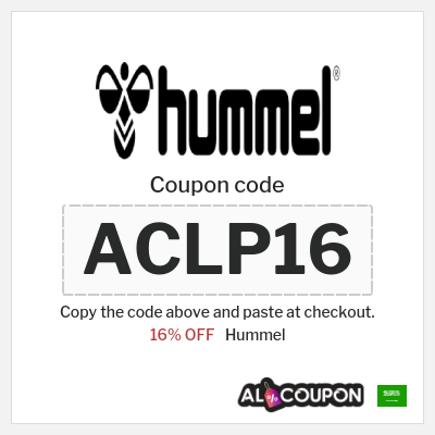 Coupon for Hummel (ACLP16) 16% OFF