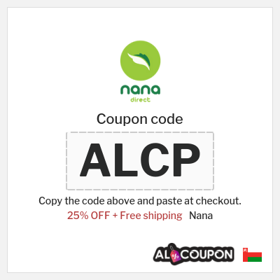 Nana Coupon (ALCP) New Nana Promo Code 2025