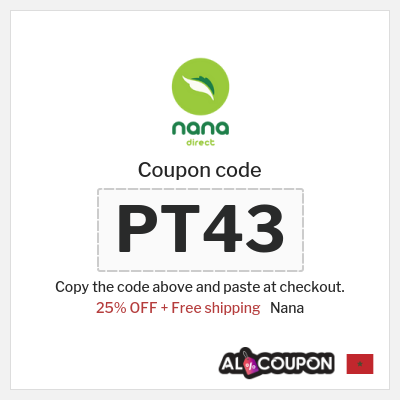 Nana Coupon (PT43) New Nana Promo Code 2025