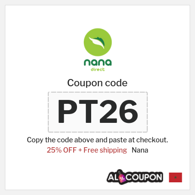 Nana Coupon (PT26) New Nana Promo Code 2025