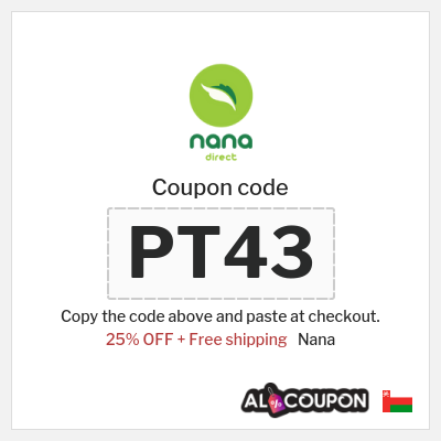 Nana Coupon (PT43) New Nana Promo Code 2025