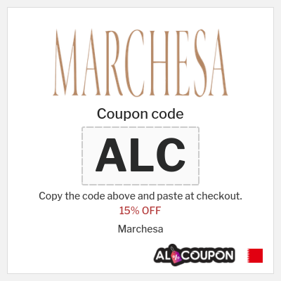 Coupon for Marchesa (ALC) 15% OFF
