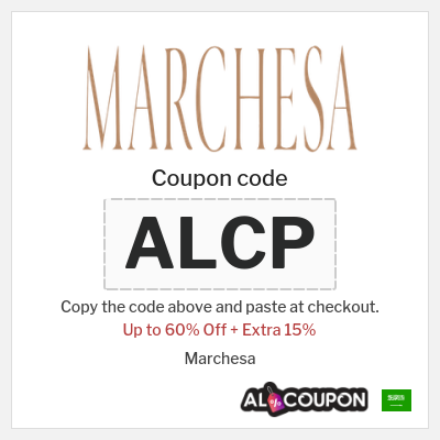 Coupon for Marchesa (ALCP) Up to 60% Off + Extra 15%