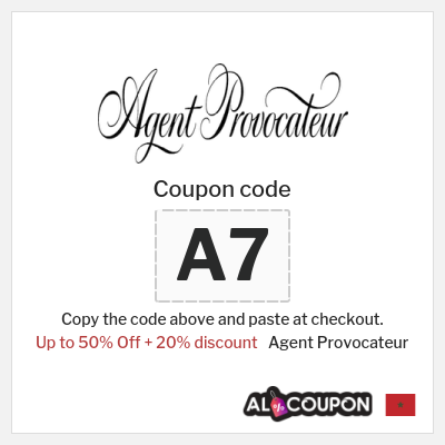 Coupon discount code for Agent Provocateur 15% OFF