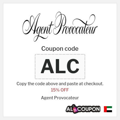 Coupon for Agent Provocateur (ALC) 15% OFF