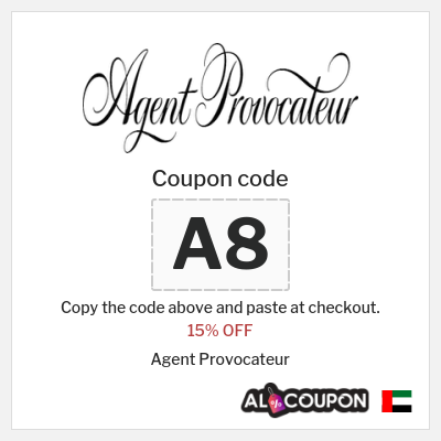 Coupon for Agent Provocateur (A8) 15% OFF