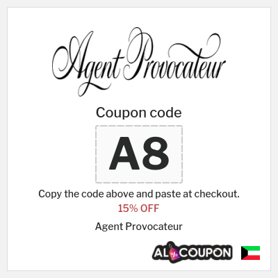 Coupon for Agent Provocateur (A8) 15% OFF