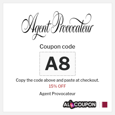 Coupon for Agent Provocateur (A8) 15% OFF