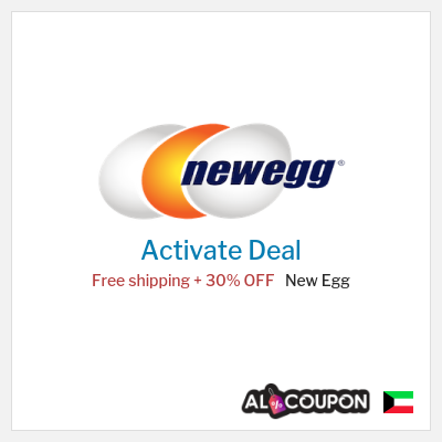 Free Shipping for New Egg Free shipping + 30% OFF